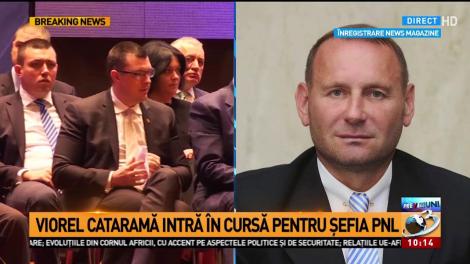 Viorel Cataramă, &icirc;n cursa pentru șefia PNL