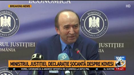 Ministrul Justiţiei, declaraţie şocantă despre Kovesi