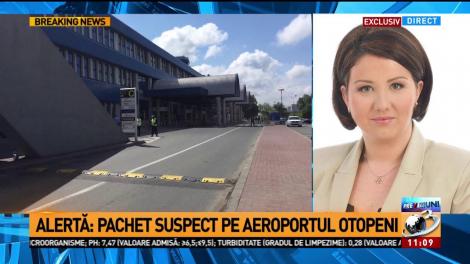 BREAKING NEWS. Alertă pe aeroportul Otopeni! Un pachet suspect descoperit de pirotehniști