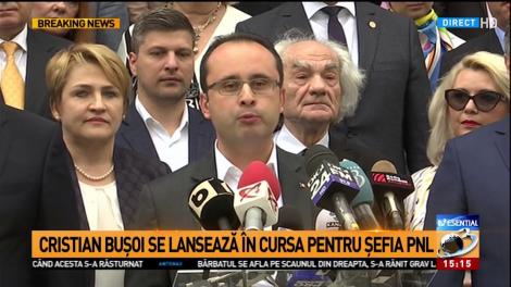 Cristian Bușoi și-a lansat oficial candidatura la șefia PNL. &bdquo;Partidul trebuie să devină partenerul mediului de afaceri&rdquo;