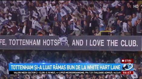 Tottenham şi-a luat rămas bun de la White Hart Lane, casa echipei timp de 118 ani