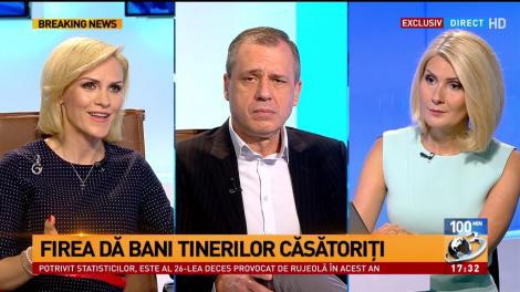 Firea dă bani tinerilor căsătoriţi: "Nu facem altceva dec&acirc;t să ne &icirc;nscriem &icirc;ntr-o practică europeană". Ce sumă vrea să ofere primarul Capitalei şi ce condiţii trebuie să &icirc;ndeplinească aceştia