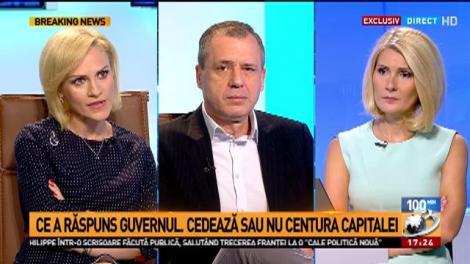 Gabriela Firea, despre centura capitalei: Normalitatea este ca centura capitalei să fie la municipalitate, la fel ca şi metroul