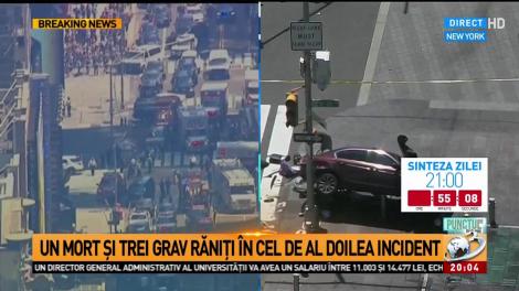 O maşină a intrat într-un grup de oameni într-un alt cartier new-yorkez, un mort şi 4 răniţi grav