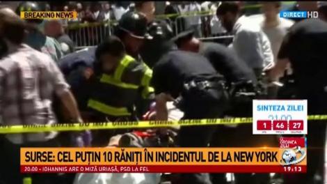 O maşină a intrat în mulţime în New York, cel puţin o persoană a murit şi 13 au fost rănite