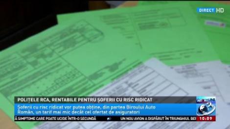 Polițele RCA, rentabile pentru șoferii cu risc ridicat