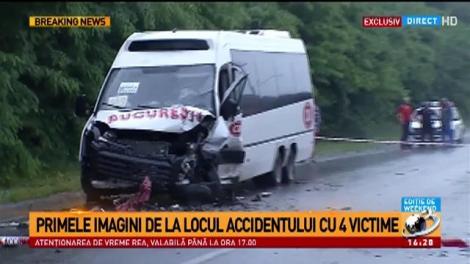 UPDATE. VIDEO. Accident grav la Cernica: O persoană a murit iar alte opt sunt rănite