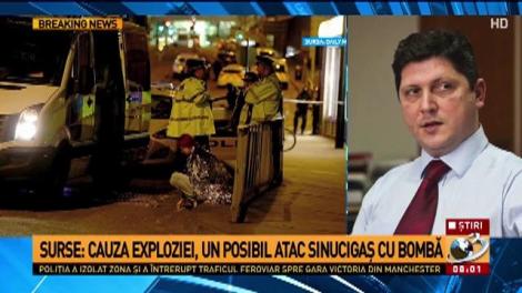 Primele imagini din momentul exploziei de la Manchester