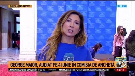 George Maior va fi audiat pe 4 iunie &icirc;n Comisia de Anchetă