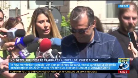 Noi dezvăluiri despre fraudarea alegerilor, cine este audiat