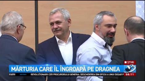 Mărturia care îl îngroapă pe șeful PSD, Liviu Dragnea