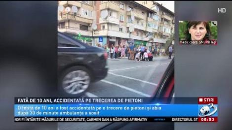 O fetiță de 10 ani a fost la un pas să moară