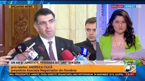 Președinta AMR, Andreea Ciucă, reacție după declarațiile ministrului justiției