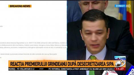 Premierul Grindeanu, despre desecretizarea arhivei SIPA