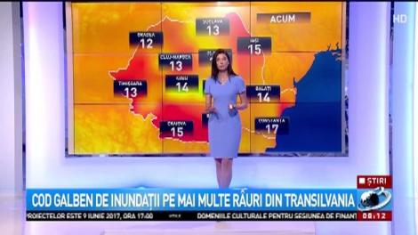 Instabilitate atmosferică și ploi însemnate cantitativ în următoarele zile