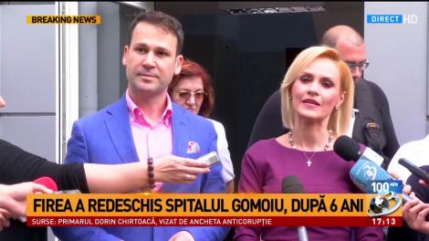 Gabriela Firea a redeschis Spitalul Gomoiu, după 6 ani