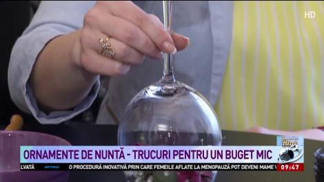 Ornamente de nuntă - trucuri pentru un buget mic
