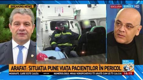 Arafat acuză Ministerul Sănătății că amână achiziții de ambulanțe: Situația pune în pericol viața pacienților