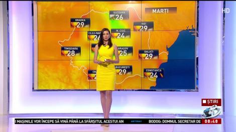 Prognoza meteo pentru zilele următoare