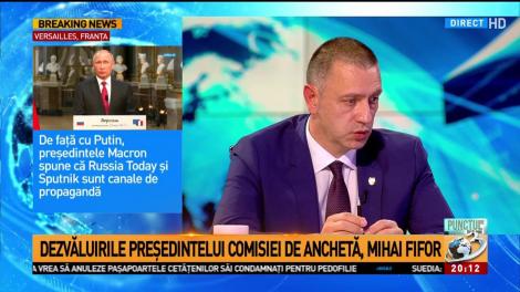 Mihai Fifor: Această comisie îşi face treaba exact aşa cum a fost mandatată să o facă