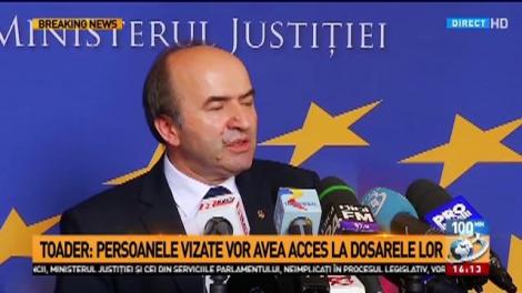 Tudorel Toader, anunţ crucial privind arhiva SIPA