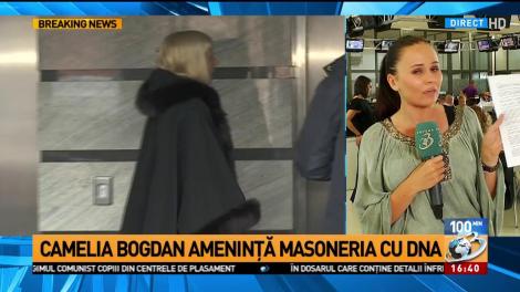 Camelia Bogdan ameninţă masoneria cu DNA