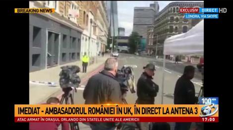 Ancheta continuă în cazul atacului de la Londra. Imagini în direct de la locul groazei