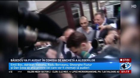 Băsescu, audiat &icirc;n comisia de anchetă a alegerilor