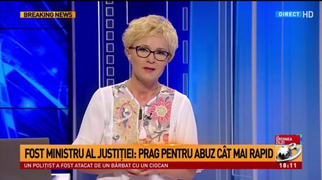 Fost ministru al Justiției: Prag pentru abuz cât mai rapid