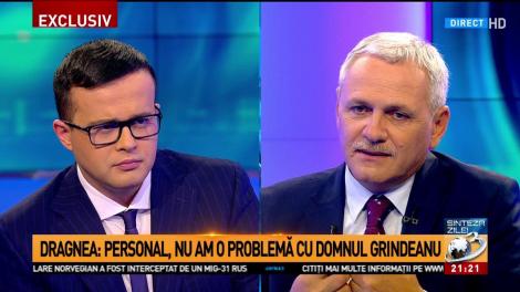 Dragnea: „Nu sunt tenisuni între mine și premierul Grindeanu”