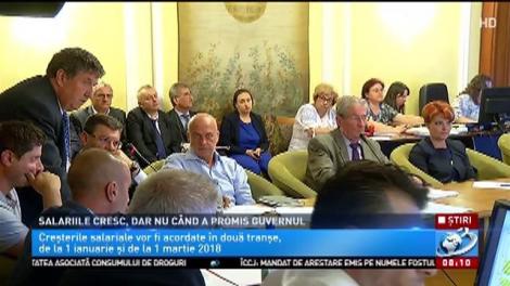 Legea salarizării unitare ajunge &icirc;n Parlament &icirc;n forma adoptată pe ultima sută de metri