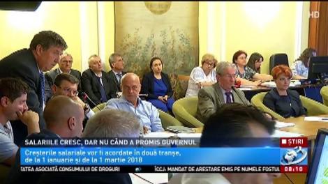 Legea salarizării unitare ajunge în Parlament în forma adoptată pe ultima sută de metri