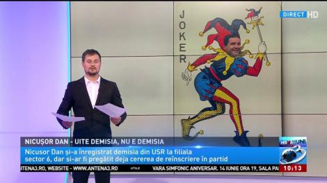 Telenovelă &icirc;n USR! Nicușor Dan a demisionat din partid, dar și-a pregătit cererea de re&icirc;nscriere