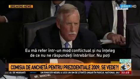 Cum se anchetează nişte oficiali &icirc;n Congresul SUA!