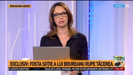 Irina Boureanu rupe tăcerea în scandalul zilei