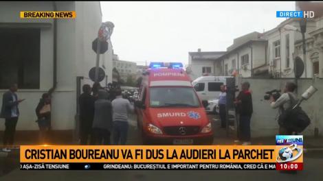 Noi imagini cu Cristian Boureanu, aflat la spitalul Floreasca