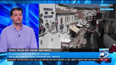 TOP 10 cele mai sigure ţări pentru turişti. Atentatele teroriste le schimbă planurile de vacanţă românilor