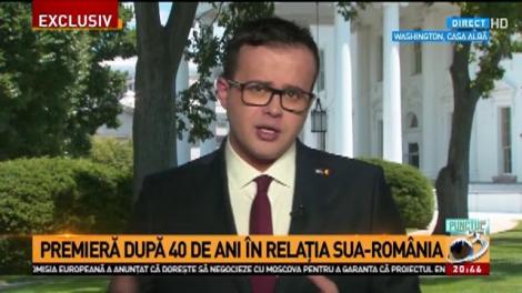 Mihai Gâdea, despre culisele întâlnirii Iohannis-Trump