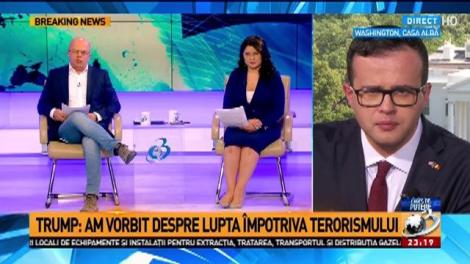 Mihai Gâdea și Bogdan Chirieac, transmisiune-eveniment din SUA