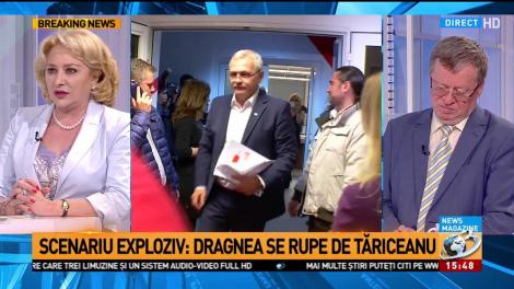 Scenariu exploziv: Dragnea se rupe de Tăriceanu