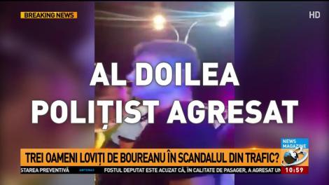 Boureanu și-ar fi lovit inclusiv iubita, &icirc;n scandalul din trafic