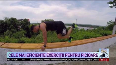 Cele mai eficiente exerciții pentru picioare
