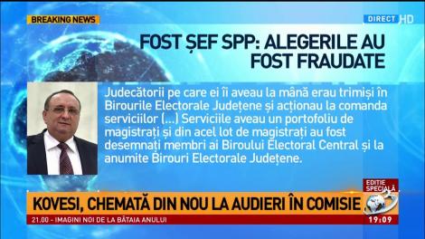 Fost şef al SPP: Alegerile au fost fraudate