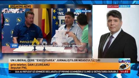 Un PNL-ist cere ”executarea” jurnaliștilor neascultători