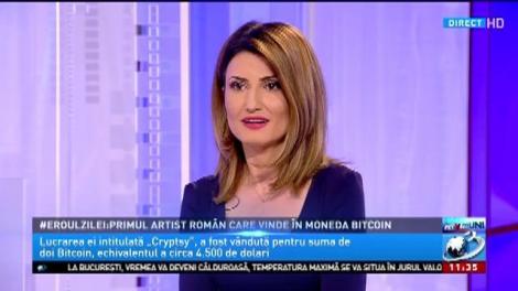 Primul artist român care vinde în moneda Bitcoin