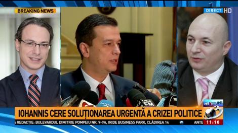 Reacția PSD la declarațiile președintelui Iohannis: Grindeanu va bântui singur prin Palatul Victoria