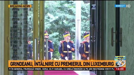 Sorin Grindeanu, întâlnire cu premierul din Luxemburg în plină criză politică