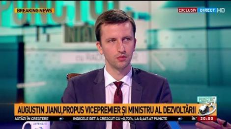 Augustin Jianu, ministrul care a refuzat demisia, la Punctul de &Icirc;nt&acirc;lnire: PSD nu este marioneta vreunui om