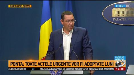 Victor Ponta, precizări în scandalul momentului