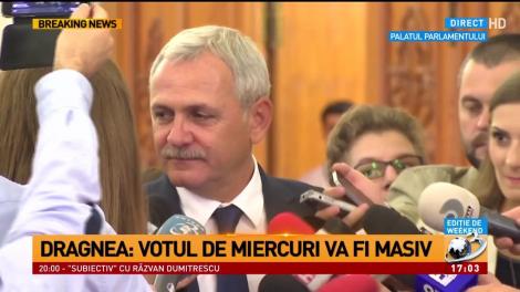 Liviu Dragnea, declaraţii după citirea moţiunii